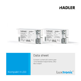 Luxtronic LED Betriebsgerät Download Kompakt II 12W technische Daten